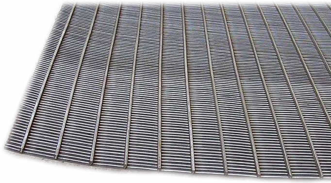 Galvanised Steel V Wire Slotted Screen